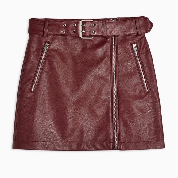 Faux leather skirt - Picture 2 of 3